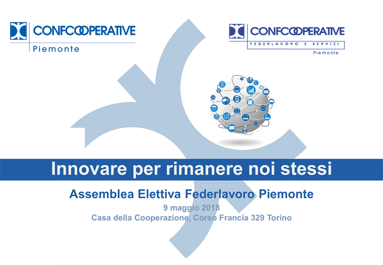 "Innovare per rimanere noi stessi”: l'innovazione al centro per Federlavoro Piemonte