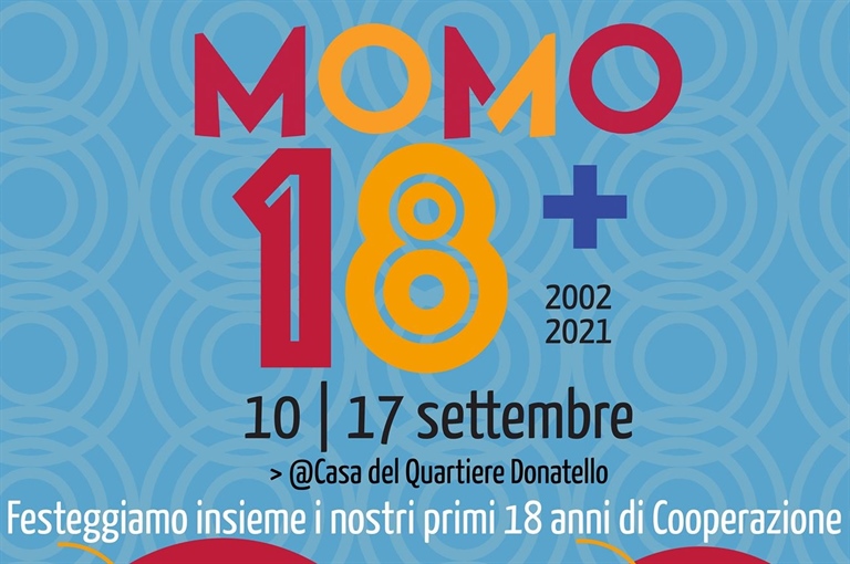 Un evento speciale per i 18 anni di attività della Cooperativa Sociale Momo
