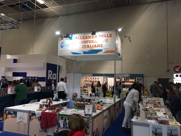 Grandi numeri per Alleanza Cooperative Italiane Comunicazione al Salone del Libro