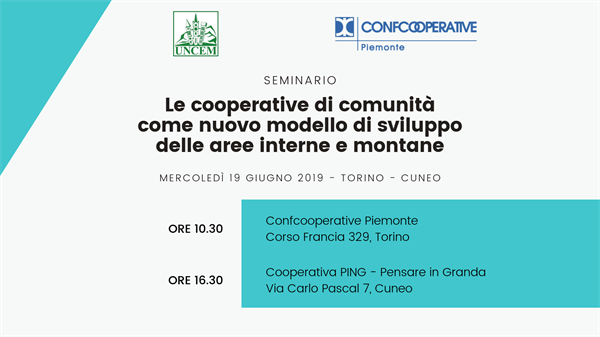 Le cooperative di comunità come nuovo modello di sviluppo delle aree interne e montane