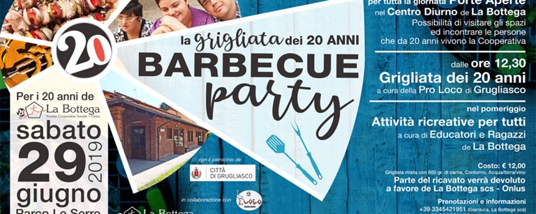 La Bottega compie 20 anni: sabato 29 giugno il compleanno della Cooperativa Sociale di Federsolidarietà Piemonte