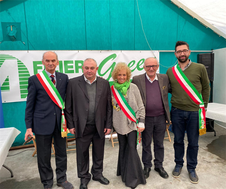 Inaugurazione del primo impianto di essiccazione di erba medica in Piemonte