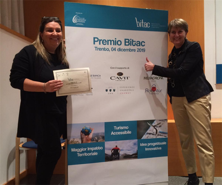 Una cooperativa piemontese tra i premiati al BITAC 2019