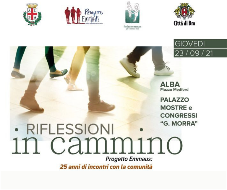 Riflessioni in cammino. L’evento per i 25 anni di Progetto Emmaus