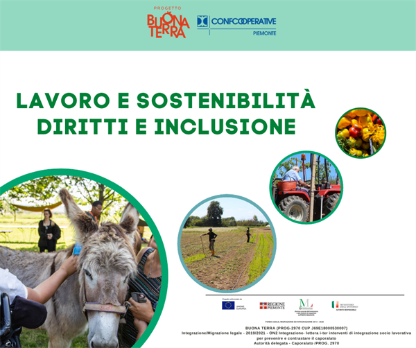 Agricoltura sociale. Al via il ciclo di incontri promosso da Confcooperative Piemonte