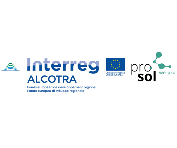INTERREG V-A ALCOTRA –PITEM PRO-SOL Progetto Singolo n.4298 We-Pro – CUP J84B17000150004