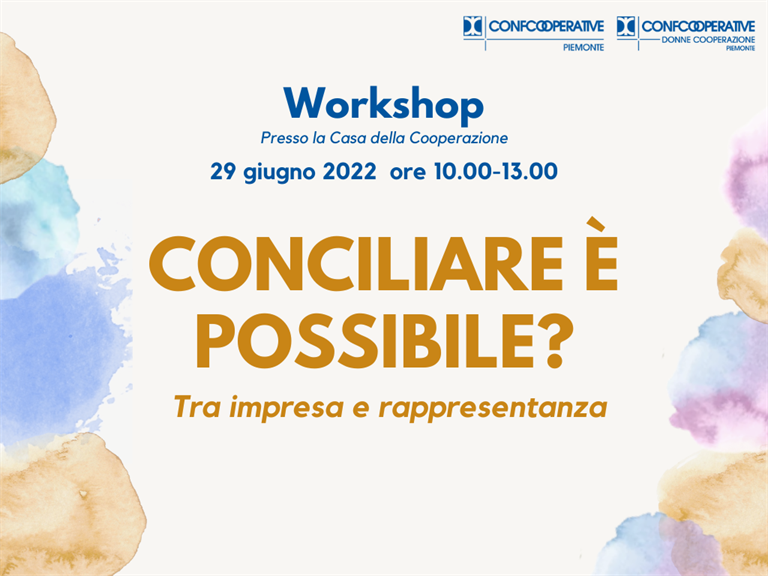 Conciliare è possibile? Workshop online il 29 giugno