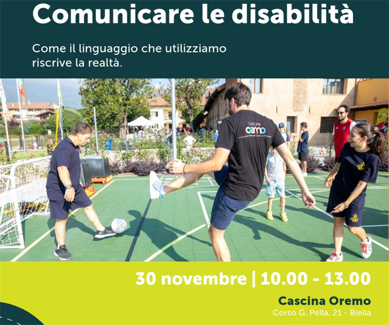 Comunicare le disabilità. L’evento del 30 novembre a Cascina Oremo